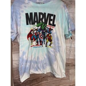 MARVEL tye dye size Large shirt